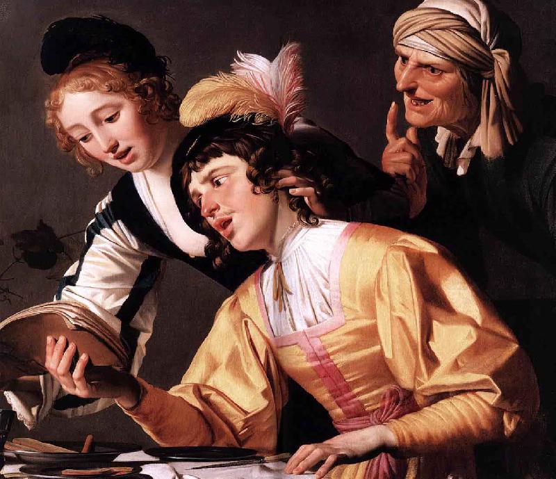 Gerard van Honthorst The Concert oil painting image